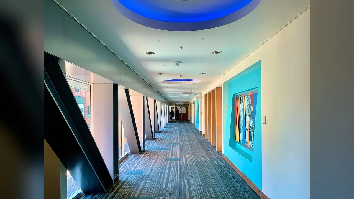Corridor at Mater Private Hospital, Brisbane
