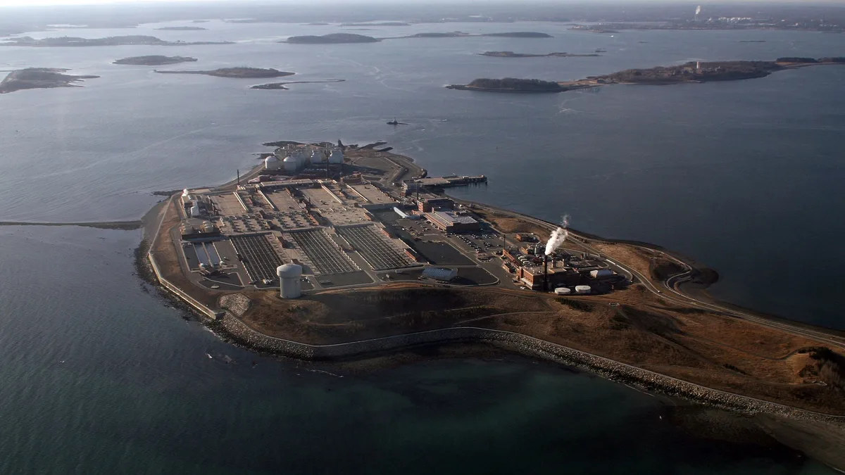 Deer Island Waste Water Treatment Plant