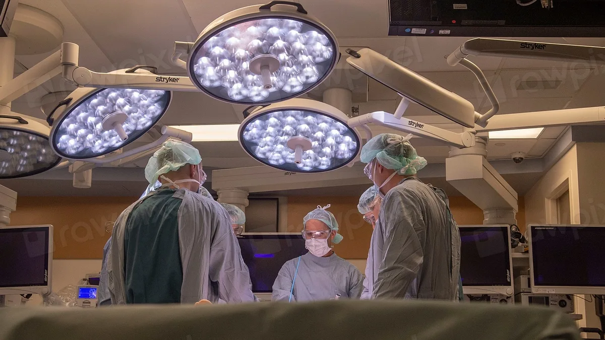 Medical officers, staff, and interns