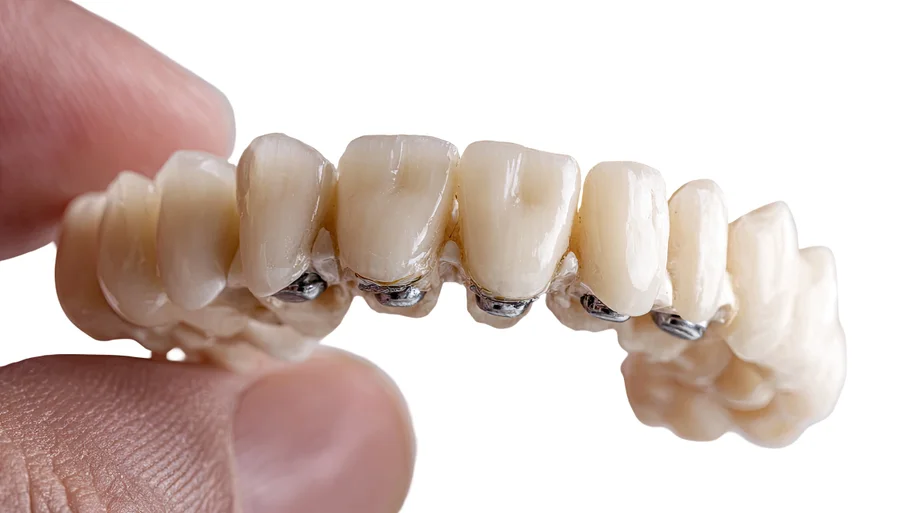 Prótesis fija sobre implantes en el laboratorio