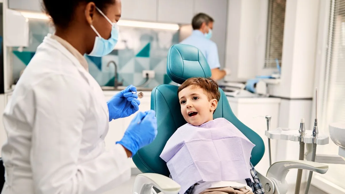 Sala de atendimento odontopediátrico